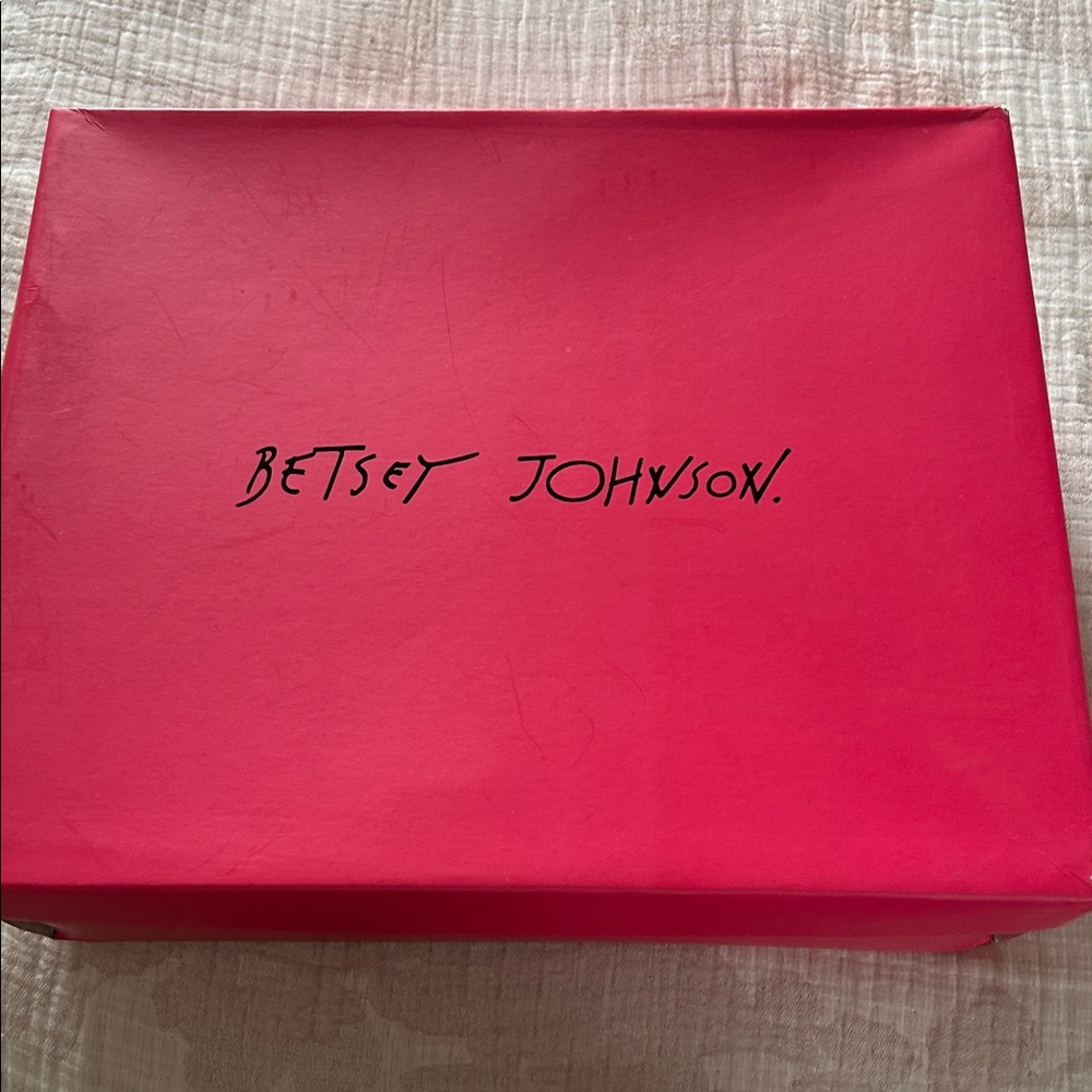 Betsey Johnson Leopard Ankle Boots with Red Heel - Picture 5 of 5